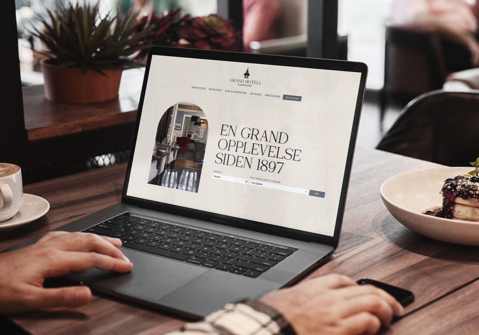Grand Hotell Flekkefjord - Nettside